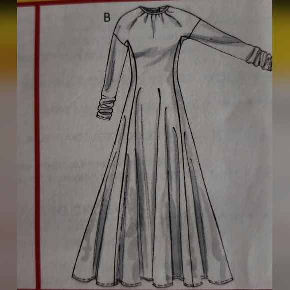 McCall's Costumes sewing pattern dress or undergarment #M4490, sz: 6-12 - Picture 4 of 13